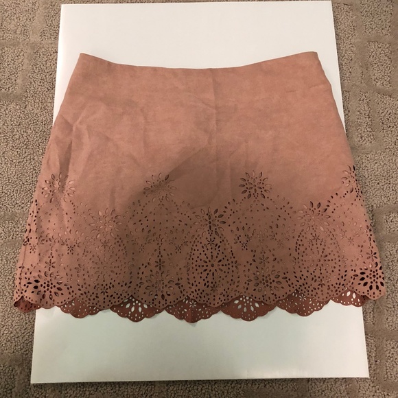 Forever 21 Dresses & Skirts - 💥💥 Khaki Floral Skirt by Forever 21